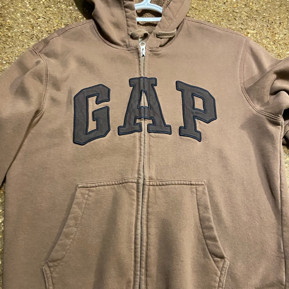 GAP Chocolate Brown Fleece Jacket